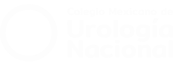 logo blanco consejo mexicano de urología nacional