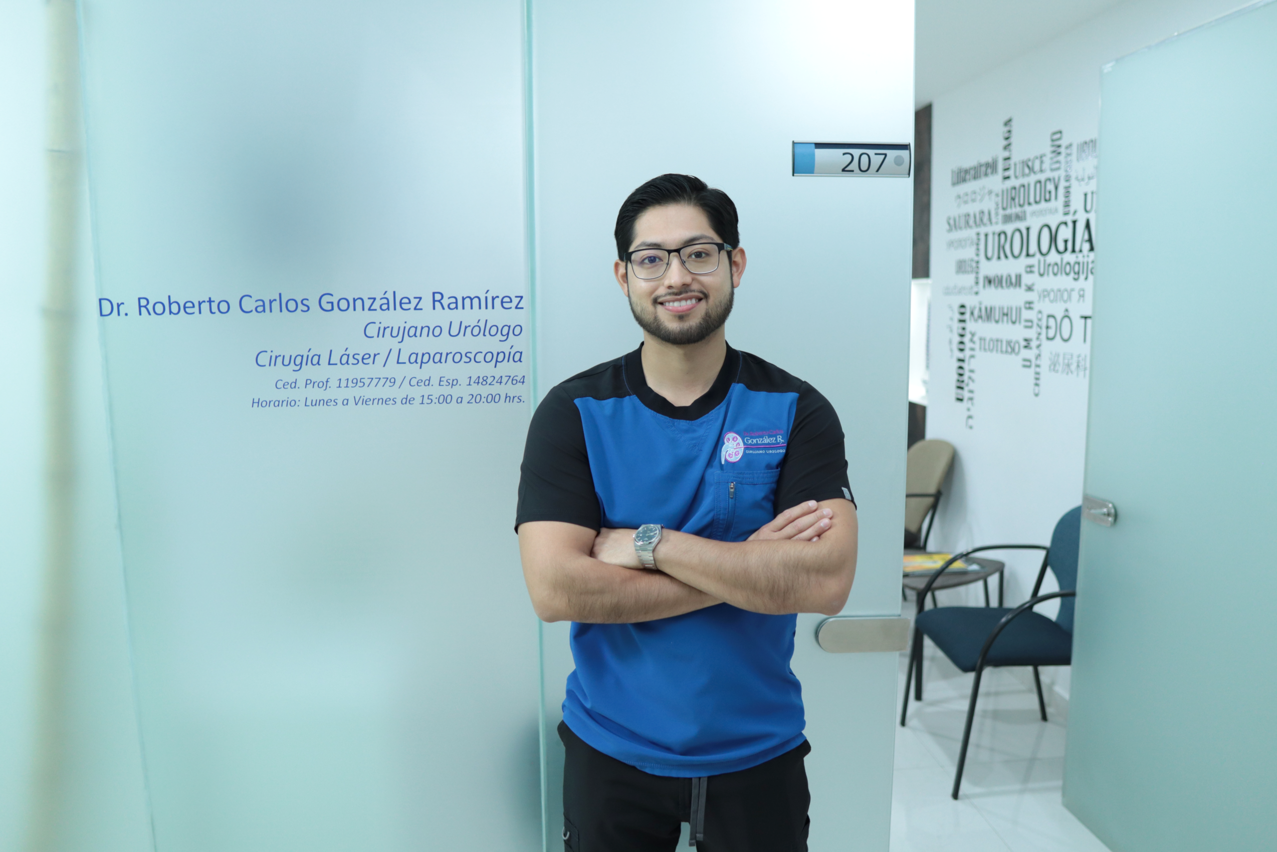 Dr. Roberto González en Hospital Galenia Consultorio 207